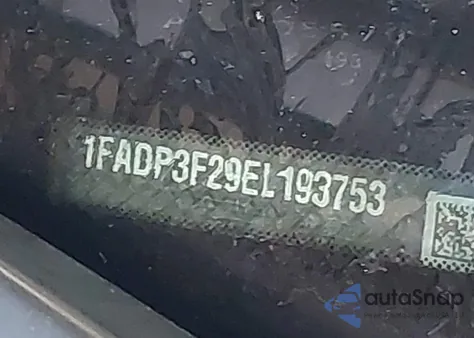 2014 Ford Focus Se from USA, damaged, VIN 1FADP3F29EL193753